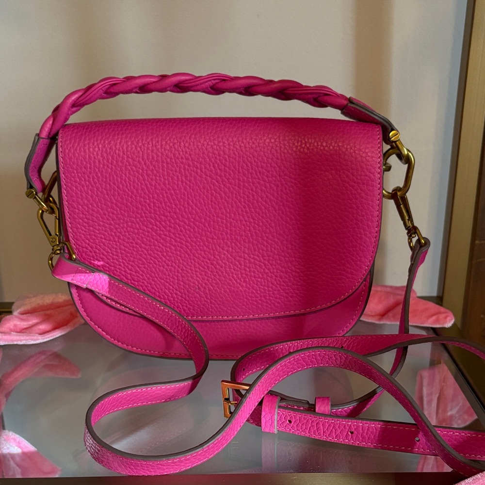 ANTONIO MELANI Fuchsia Crossbody Bag
